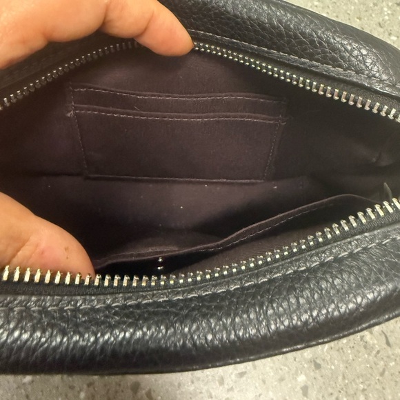 COACH Mini Jamie Camera Bag & Wallet Signature Jacquard Silver/Smoke Black C0927 - Picture 15 of 16